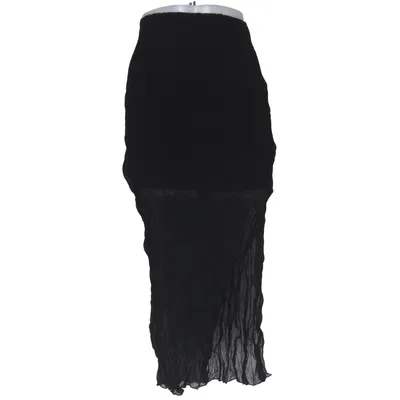 Jupe (Noir) de Weekday Polyester, Viscose