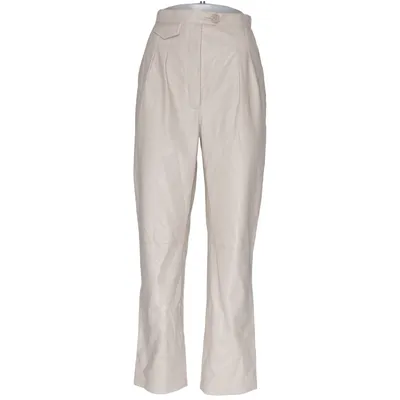 Broek (Beige) van Nanushka Polyester, Polyurethaan