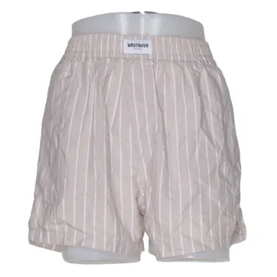 Shorts (Beige, Weiß) von WRSTBHVR Studio Baumwolle
