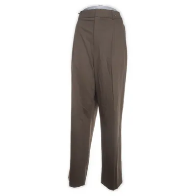 Kostuumbroek (Groen) van Uniqlo Elastaan, Viscose, Gerecycled polyester