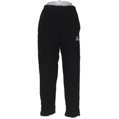 Sweatpants (Black) from Lonsdale Cotton, Polyester