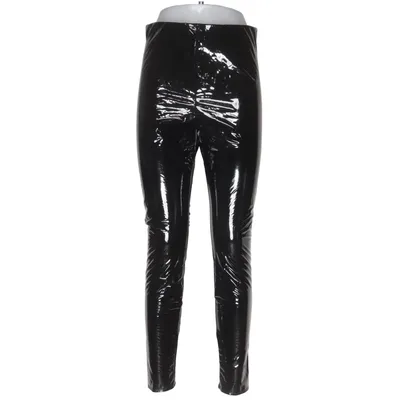 Vinyl pants (Black)