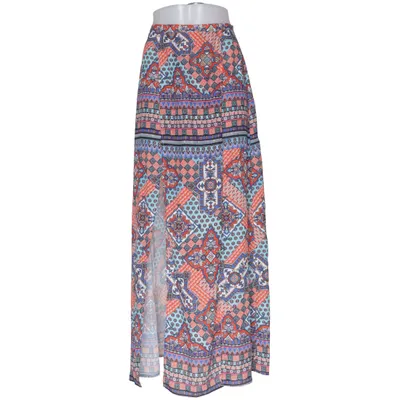 Maxi rok (Blauw, Rood, Meerkleurig) van Showpo Polyester