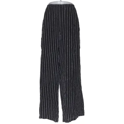 Pantalon patte d'éléphant (Noir, Blanc) de Ralston Lin, Polyamide, Viscose