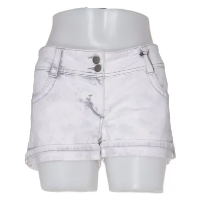 Denim shorts (Gray, White) from Denim Life by Pimkie Cotton, Elastane, Polyester
