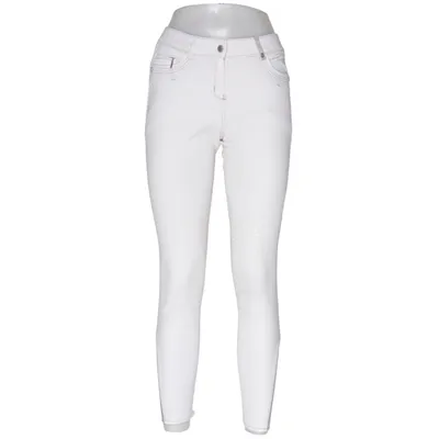 Breeches (White, Gray) from Covalliero Cotton, Elastane, Polyester