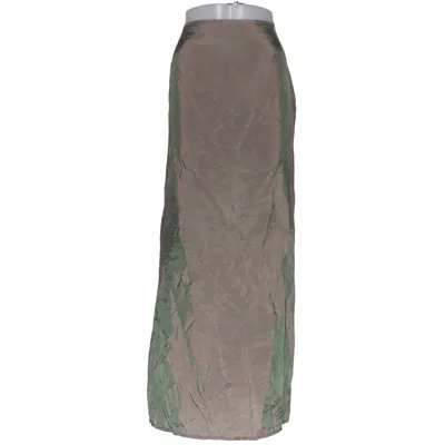 Jupe longue (Rose, Vert) de Imitz Polyester, Viscose