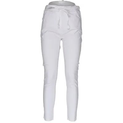 Pantalon (Blanc) de Mix By Élasthane, Viscose