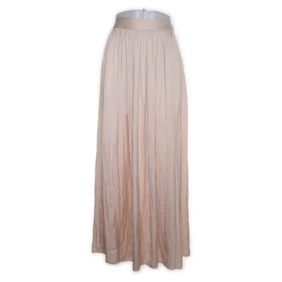 Maxi skirt (Pink) from Massimo Dutti