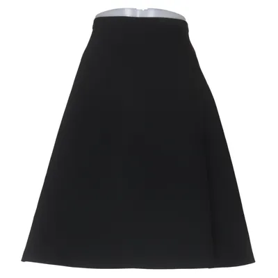 Jupe (Noir) de Attention Acétate, Polyester