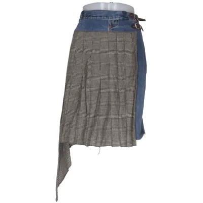 Wrap skirt (Blue, Brown, Multicolored) from T.U.K