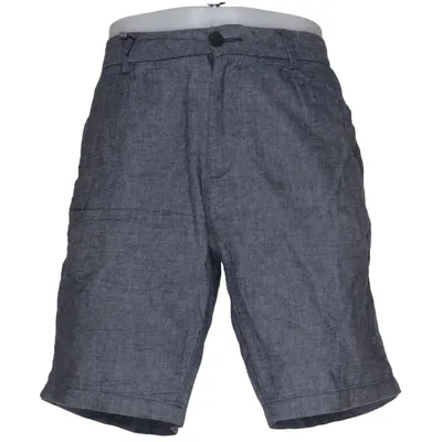 Short (Bleu) de Bruun & Stengade Coton, Élasthane, Lin