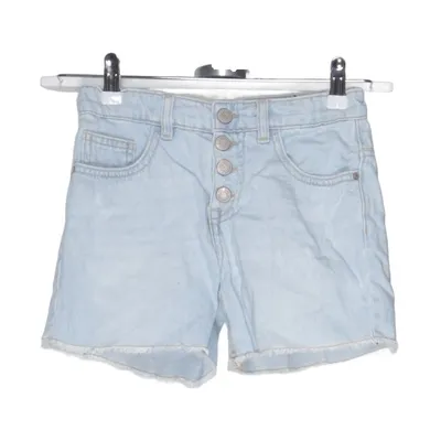 Denim shorts (Blauw) van Name It Organisch katoen
