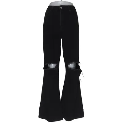 Spijkerbroek (Zwart) van Hello Miss Katoen, Elastaan, Polyester