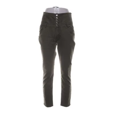 Jeans (Green) from Elara Cotton, Elastane, Polyester