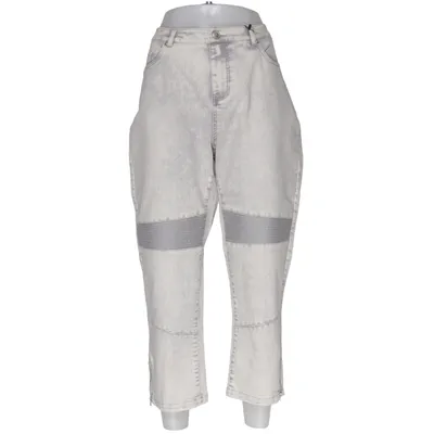 Jeans (Grå) från Adia Bomull, Elastan