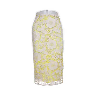 Kjol (Gul, Vit) från By Malene Birger Polyester, Viskos