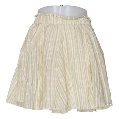 Rok (Beige, Groen) van Topshop Katoen