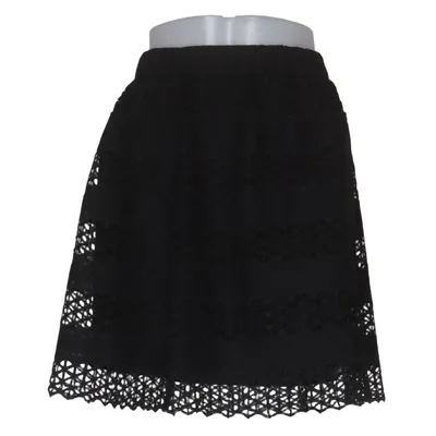 Skirt (Black) from United Colors of Benetton Cotton, Polyester