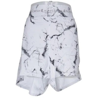 Sports shorts (White, Black) from Agnes Cecilia Elastane, Polyamide