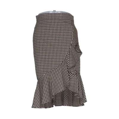 Omlottkjol (Brun, Beige) från Mango Suit Elastan, Polyester, Viskos