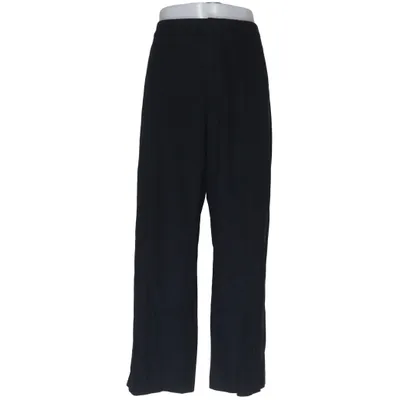Suit pants (Black) from Uniqlo Cotton, Recycled polyester, Viscose