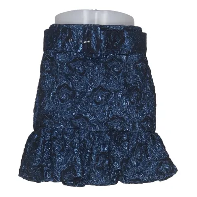 Skirt (Blue, Black) from Zara