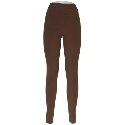 Legging (Marron) de Anika Teller x NA-KD Élasthane, Polyester