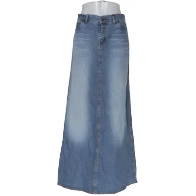 Denim skirt (MAXI) from Gul & Bla Cotton, Elastane