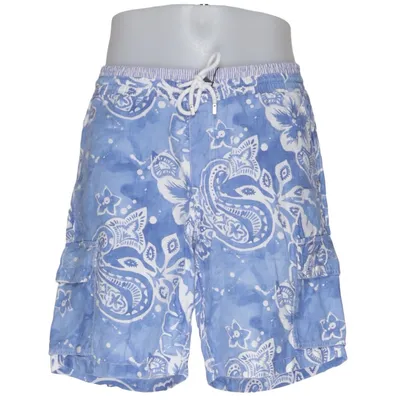 Swim shorts (Blue, White) from Vilebrequin Linen