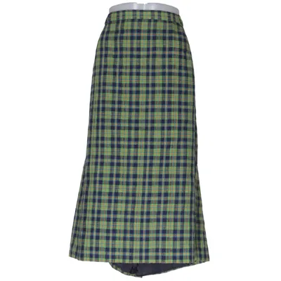 Rok (Groen, Blauw, Meerkleurig) van Godske Katoen, Polyester, Viscose