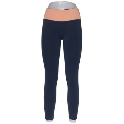 Sports tights (Blue, Orange) from Drop of Mindfulness Elastane, Polyamide