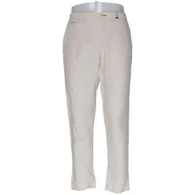 Chinos (Beige) van Mango Man Katoen, Linnen, Polyester