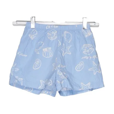 Short de pyjama (Bleu, Blanc) de H&M Coton