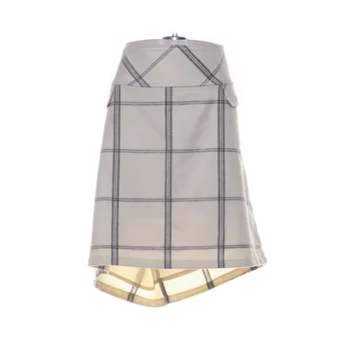 Kjol (Vit, Grå) från Janina Akryl, Polyester