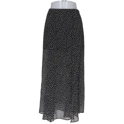 Maxi nederdel (Sort, Hvid) fra Denim & Supply Ralph Lauren Polyester