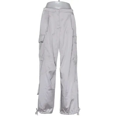 Cargo pants (Gray) from Bershka Elastane, Polyester