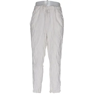 Broek (Wit) van H&M Katoen, Linnen, Polyester