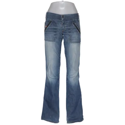Spijkerbroek (Blauw) van Diesel Katoen, Elastaan