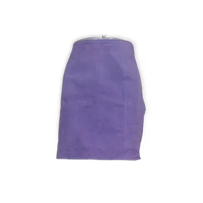 Leren rok (Lila) van Edited Polyester, Leer
