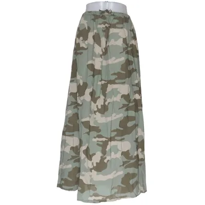 Maxi rok (Groen, Beige, Bruin) van Reunion Katoen