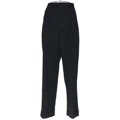 Kostuumbroek (Zwart) van Zara Elastaan, Polyester, Wol