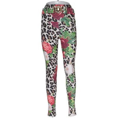 Leggings (Svart, Vit, Röd) från La Diva