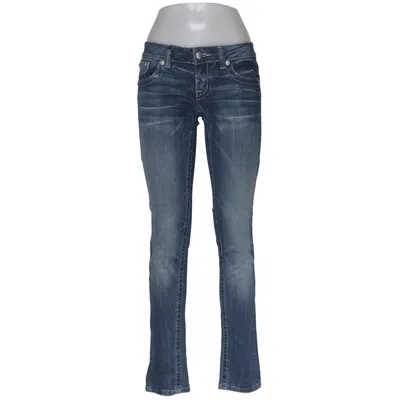 Jeans (Blå) fra Miss Me Bomuld, Elastan