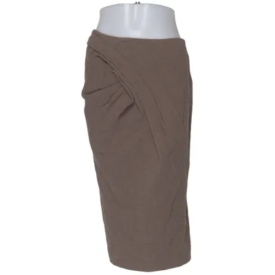 Rok (Bruin) van Donna Karan Elastaan, Polyamide, Wol