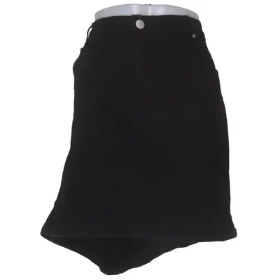 Jupe en jean (Noir) de Boohoo Blue Coton, Élasthane, Polyester