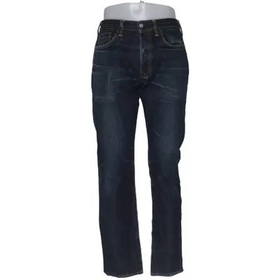 Spijkerbroek (Blauw) van Evisu Katoen