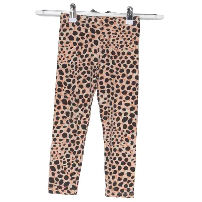 Legging (Beige, Noir) de Mini Gina Tricot Coton, Élasthane