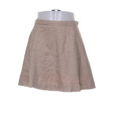 Skirt (Beige, White) from Monki Elastane, Polyester, Viscose