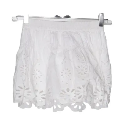 Skirt (White) from Zara Cotton